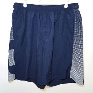 Under Armour Nens XL Basketball Athletic Shorts Navy Blue